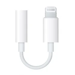 3G (67696) kabl Lightning (muški) na 3.5mm (ženski) 0,2m beli
