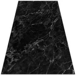 Decormat Zunanja preproga Črni marmor 60x90 cm