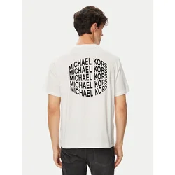 MICHAEL Michael Kors Majica CF6535WFV4 Bela Regular Fit