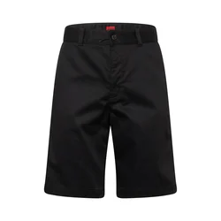 HUGO Red Chino hlače Darik, črna