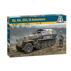 Model Kit vojaški 7077 - Sd.Kfz. Reševalno vozilo 251/8 (1:72)