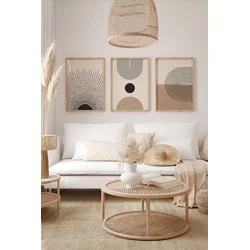 Wallity slika 3Dartsoho12, 3 dijela, 33 x 48 cm