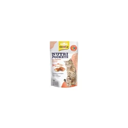 GimCat Nutri Pockets Poslastica za mačke sa ukusom lososa, 60g