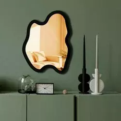 Wallity Ogledalo Ozgl505, 38x50 cm, Zlatne boje