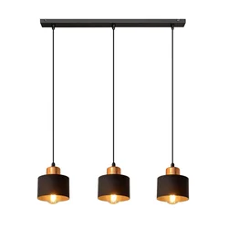 Luster na lanku EDISON 3xE27/15W/230V