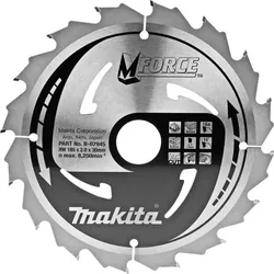 List cirkulara za drvo MForce 185x16x30/20 Makita