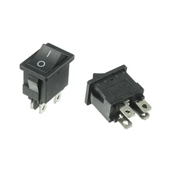 Klecno stikalo B100R KCD1-104 250V AC VKLOP-IZKLOP 10 kosov