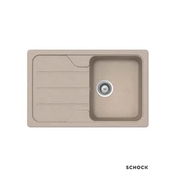 Schock Granitna ugradna sudopera Formhaus D100S, 78x50cm, Boja peska