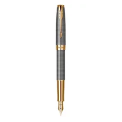 PARKER Royal NP SONET Silver Chisel 18K