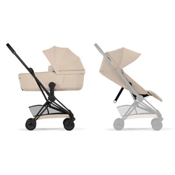 Cybex duo sistem Coya, Cozy Beige (mattblack ram)