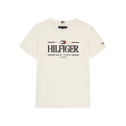 Tommy Hilfiger Majica Icons KB0KB10360 Écru Regular Fit