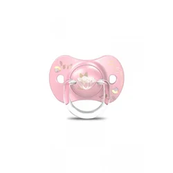 Suavinex Varalica Fiziološka Sil. 6/18M Premium Pink