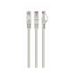 Gembird UTP Cat6 Patch cord, grey, 1 m | PP6U-1M
