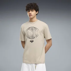 PUMATECH Relaxed Graphic Tee Men, Clothing, Silver Fog, M