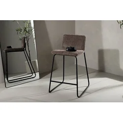 Venture Design Barski stol Bisbee 50x41x84 cm črne barve
