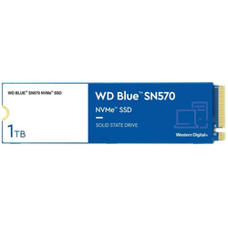 WD SSD disk Blue SN570 M.2 1000 GB PCI Express 3.0 NVMe (WDS100T3B0C)