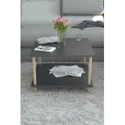 Hanah Home Stočić za kafu, Crni