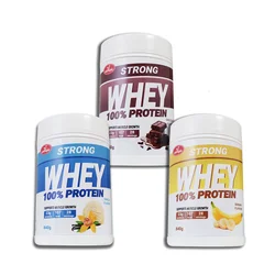 Olympic Strong Whey protein 840g Vanila, Čokolada, Banana, 3 komada