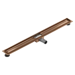 Mexen Flat korpus za linearno odtočno napravo 100 cm, krtačeni baker - 1C15100