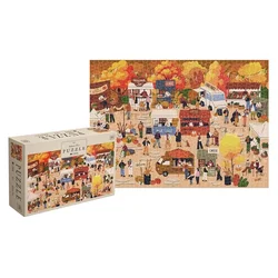 Interdruk - Puzzle Letni časi: Jesen - 1 000 kosov