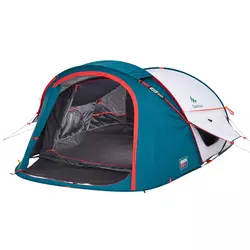 QUECHUA šotor za kampiranje za dve osebi 2 SECONDS XL FRESH&BLACK