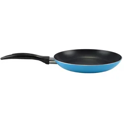 Ponev s premazom proti prijemanju 24 cm modra 51075