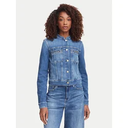 Guess Jeans jakna W6YN03 D1341 Modra Regular Fit