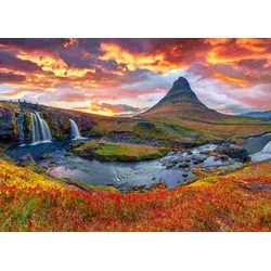 Alipson Puzzle - Puzzle Cascade de Kirkjufellsfoss - Islandija - 500 kosov