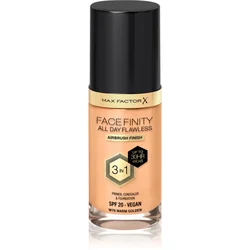 Max Factor Facefinity All Day Flawless 3v1 tekoči puder, 76 Warm Golden