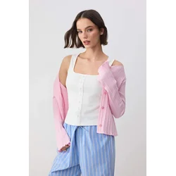 Trendyol Milla Ženska bluza, Krem