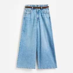 Reserved - Wide leg farmerke s pojasom
