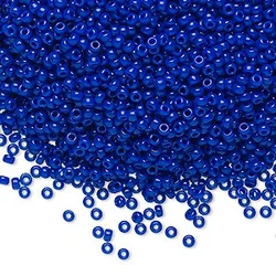 Kašaste perle (seed beads) 11/0-2 mmmat tamno plava