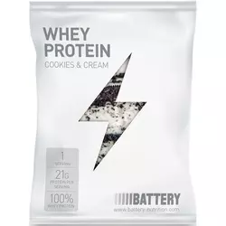 Battery Whey Protein Cookies & Cream 30 g