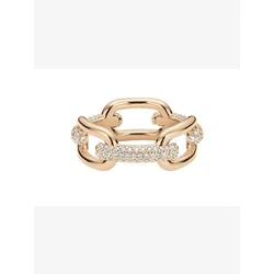 Daniel Wellington Crystal Link Prstan Roza