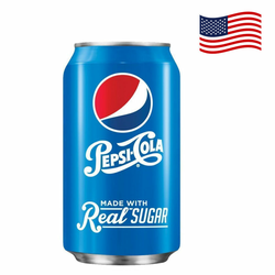 Pepsi Made With Real Sugar - pijača, 355ml