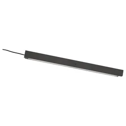 ÖVERSIDAN LED traka za garderober sa senzorom, podesivog intenziteta tamnosiva, 46 cm