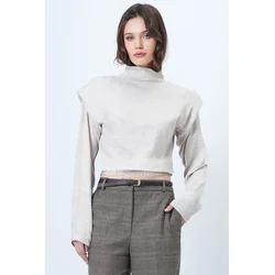 Trend Alacati Stili Ženska bluza Alc-X14665, Bež