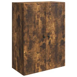 Ormar za montažu na zid Dimljeni hrast 66 x 34,5 x 90 cm