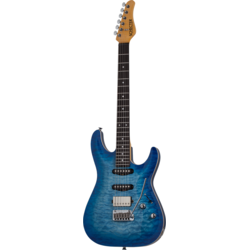 Schecter California Classic Transparent Sky Burst električna gitara