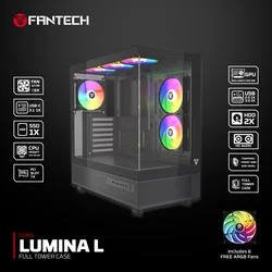 Kućište Gaming Fantech CG86 Lumina L crno
