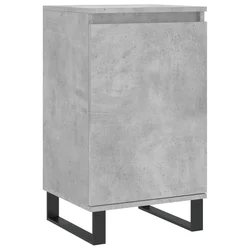 Komoda siva boja betona 40 x 35 x 70 cm od konstruiranog drva