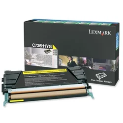 Lexmark LEXMARK C736H1YG Rumen toner