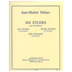 DEFAYE J.M.:SIX ETUDES