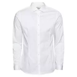 White slim fit shirt Jack & Jones Parma - Men