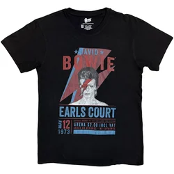 David Bowie Earls Court 73 Black XL Majica