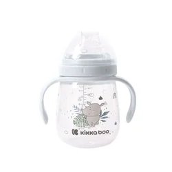 Kikka Boo Šolja sa silikonskim piskom Savanna 240ml Blue
