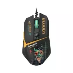 A4 Tech Gejmerski miš W63, Max Bloody, RGB, Renegade, Midnight, Crni