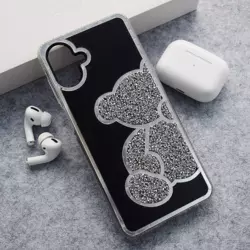 Maska Teddy Bear za Samsung A07/ A075F srebrna