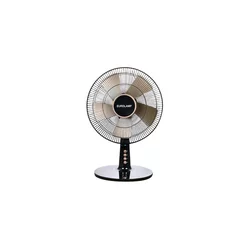 Stoni ventilator 40W/230V, prečnik 35 cm, crna/zlatna