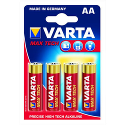 VARTA baterijski vložek MAX TECH AA 4/1